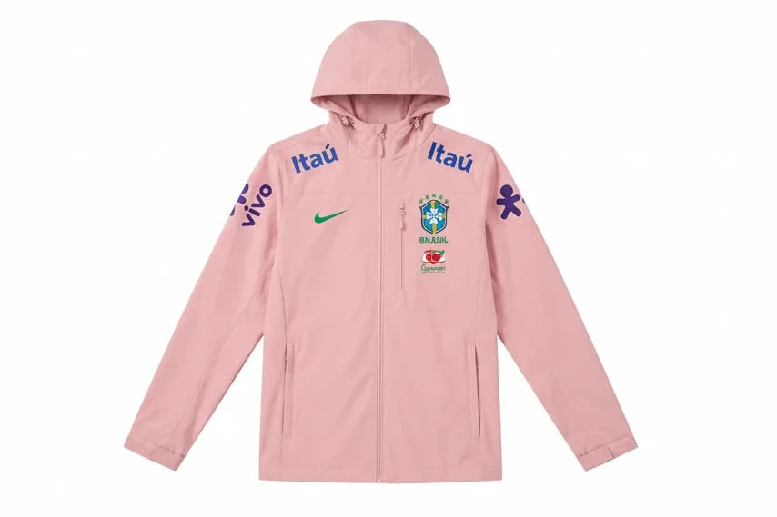 Veste Imperméable du Brésil Rose