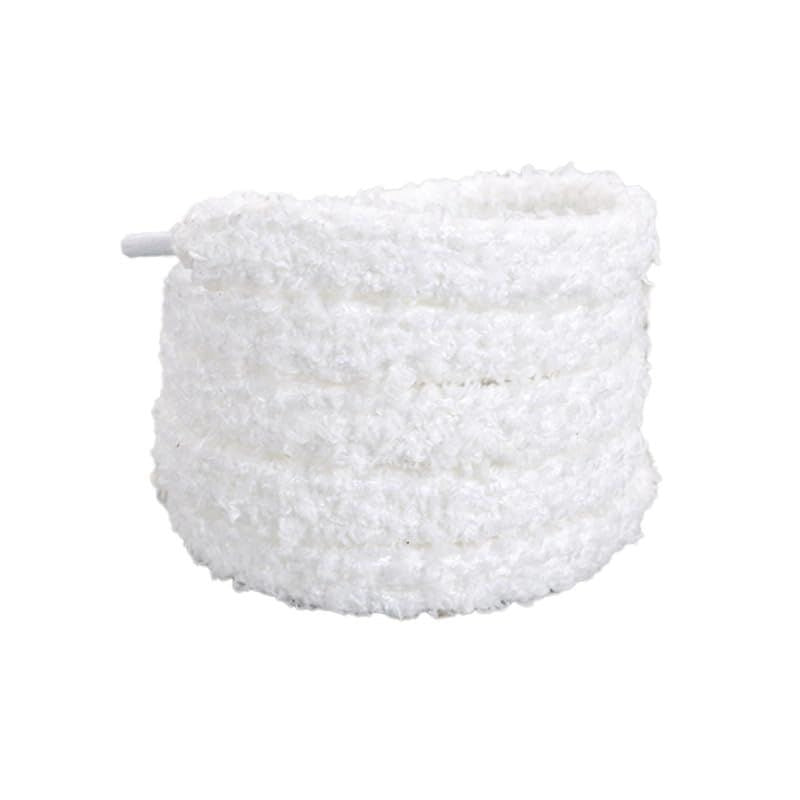 Lacet Peluche Blanc