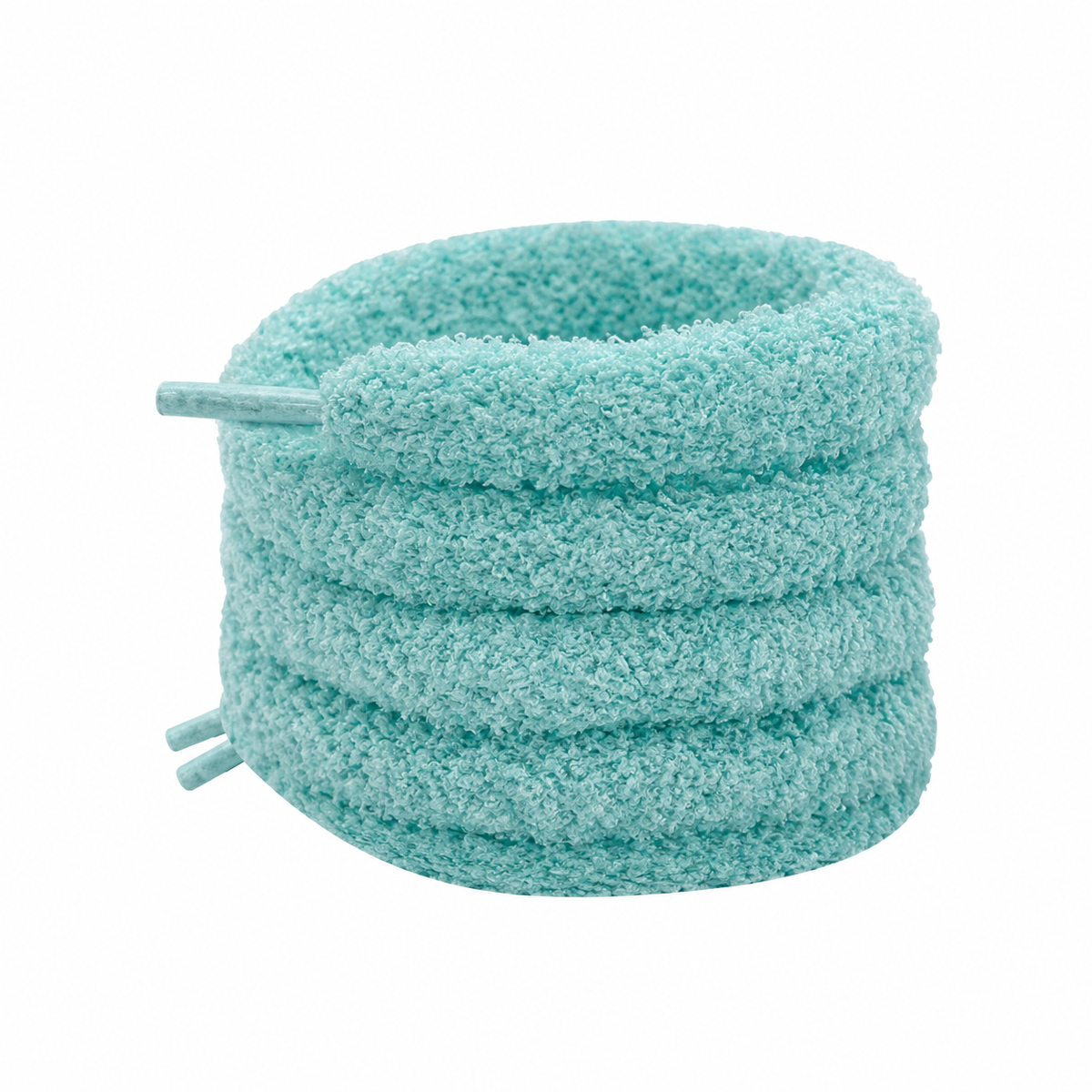 Lacet Peluche Bleu turquoise